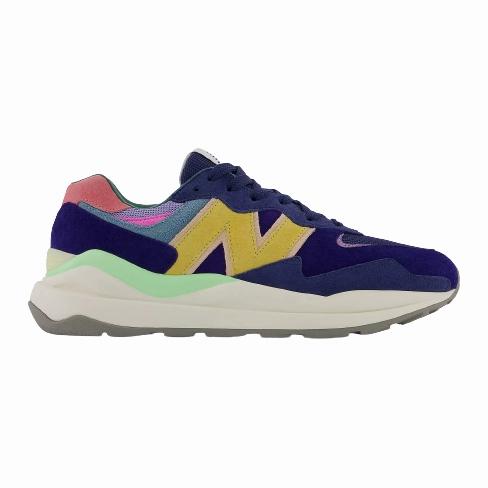 New Balance Men's 57/40 Shoes - Blue / Vibrant Spring Glo New Balance Running Trainers Reviews