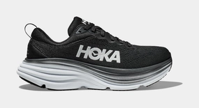 Bondi 8 Black White Mens Running Shoes (Black/White) Shoes Dayton Ohio