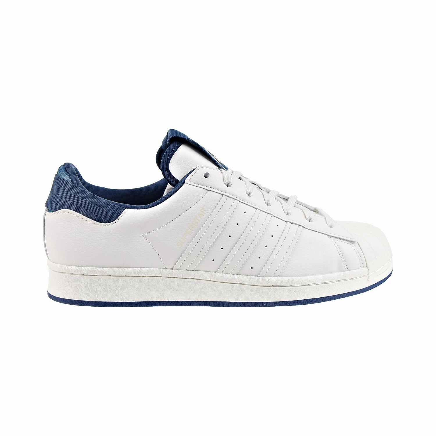 Adidas Superstar Men's Shoes Chalk White/White Tint/Crew Navy Grey Adidas Shoes