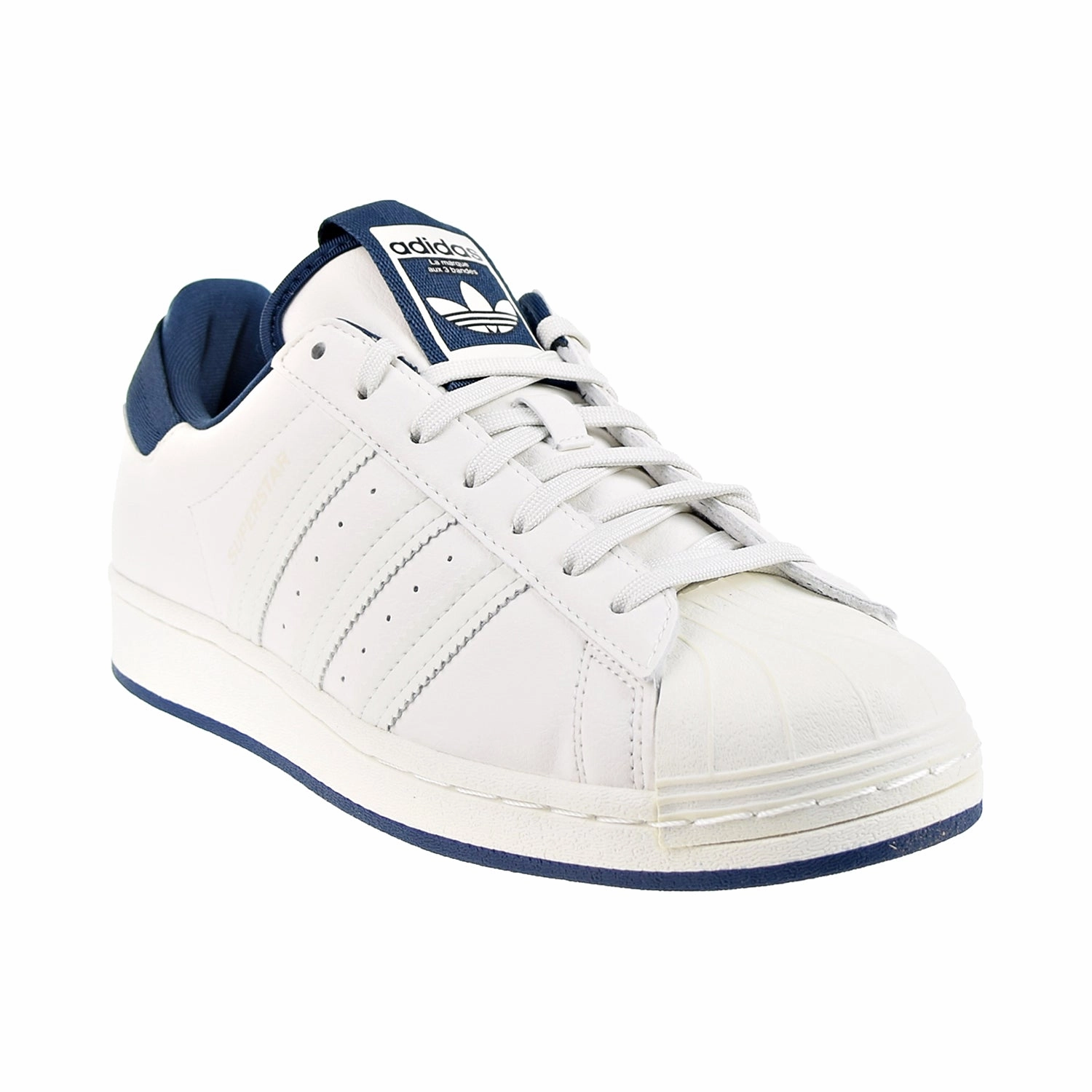 Adidas Superstar Men's Shoes Chalk White/White Tint/Crew Navy Adidas Vintage Boxing Shoes