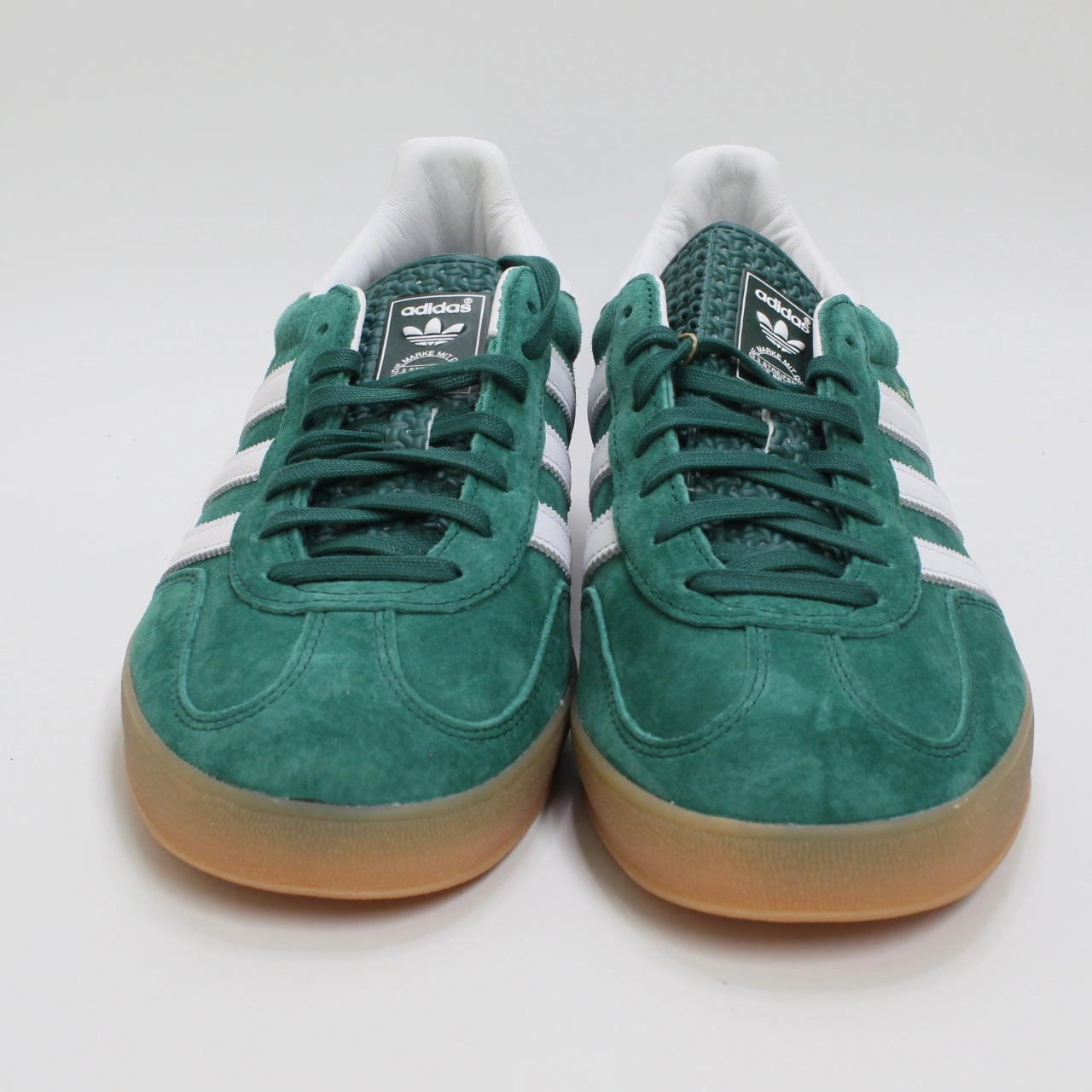 adidas Gazelle Indoor Collegiate Green White Gum Trainers Adidas Bike Shoes