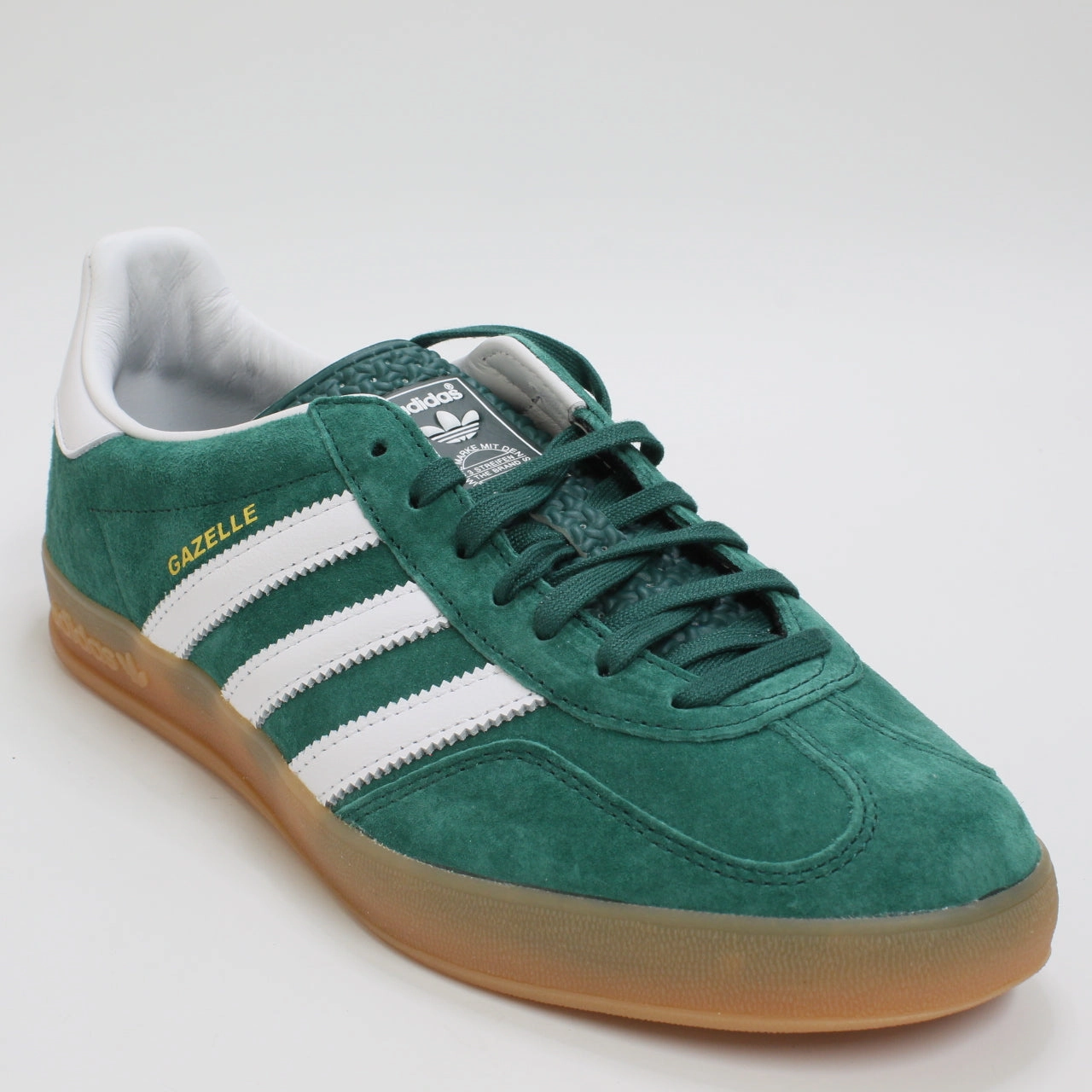 adidas Gazelle Indoor Collegiate Green White Gum Trainers Adidas Predator Indoor Soccer Shoes