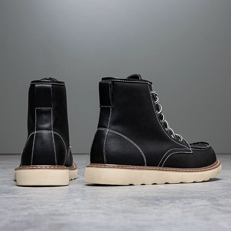 Thor Boots Brave Shoes Mens Boots Motorcycle Casual Boots For Men Waterproof Chukka Boots Mens