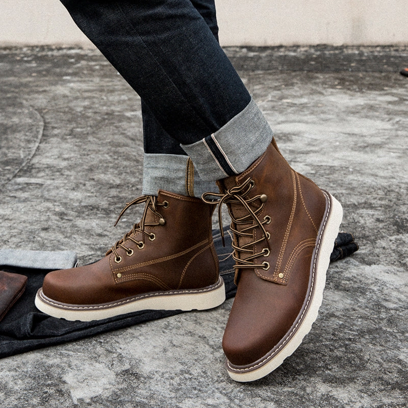 Childrens Winter Snow Boots Brave Shoes Mens Boots Motorcycle Casual Boots For Men Waterproof Chukka Boots Mens