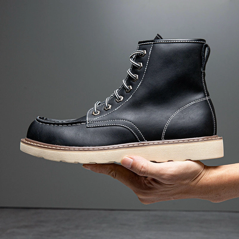 Most Warm Winter Boots Brave Shoes Mens Boots Motorcycle Casual Boots For Men Waterproof Chukka Boots Mens