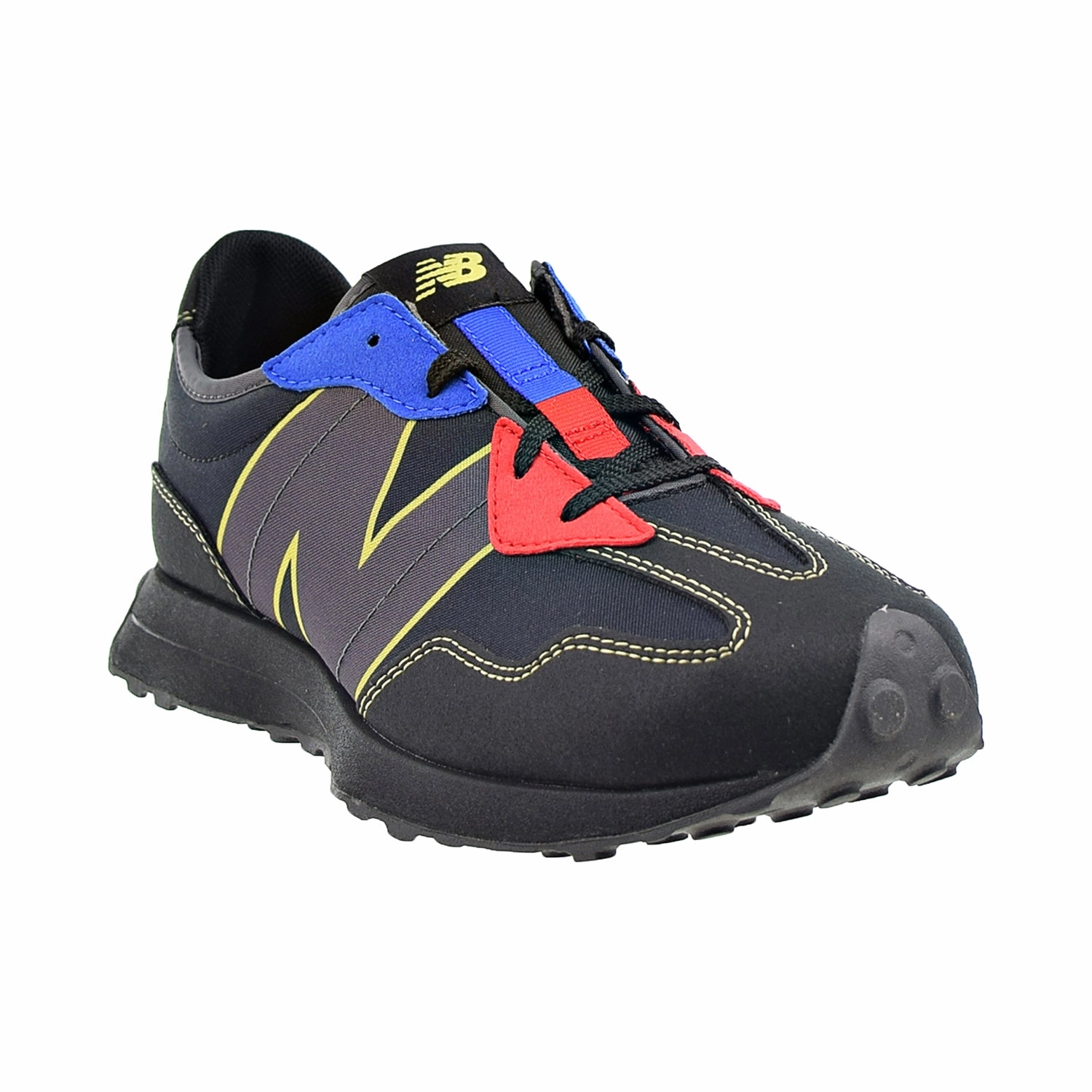 Womens New Balance 997 New Balance 327 Big Kids' Shoes Black-Blue-Red