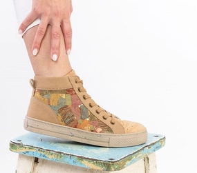 2000s Sneakers Cork Sneakers CT High Top Marble | Made in Portugal | Vegan