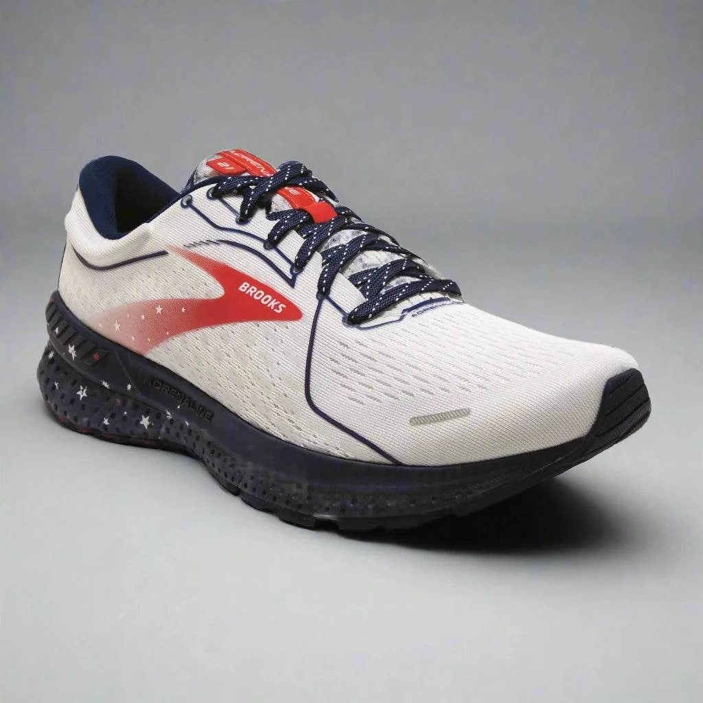 BROOKS Adrenaline GTS 21 Men Trail Running Shoes Outdoor Jogging Shoes Breathable Comfortable Men's Original Tennis Sneakers Light Trail Hiking Shoes