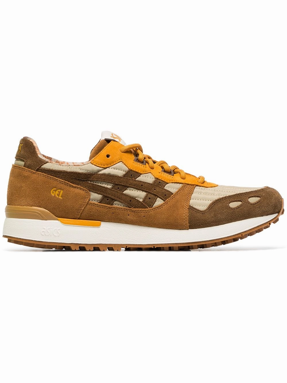 Asic Tiger Shoes brown LYTE YMC suede sneakers