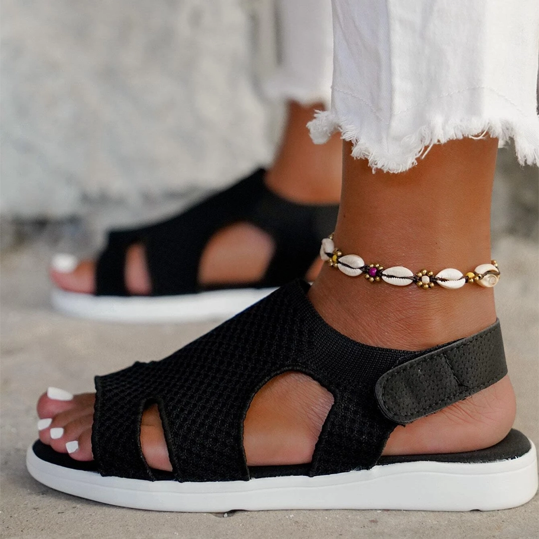 Comfyfleek Arch Support Wide Width Sport Flat Sandals Ecco Shoes Yucatan Sandals