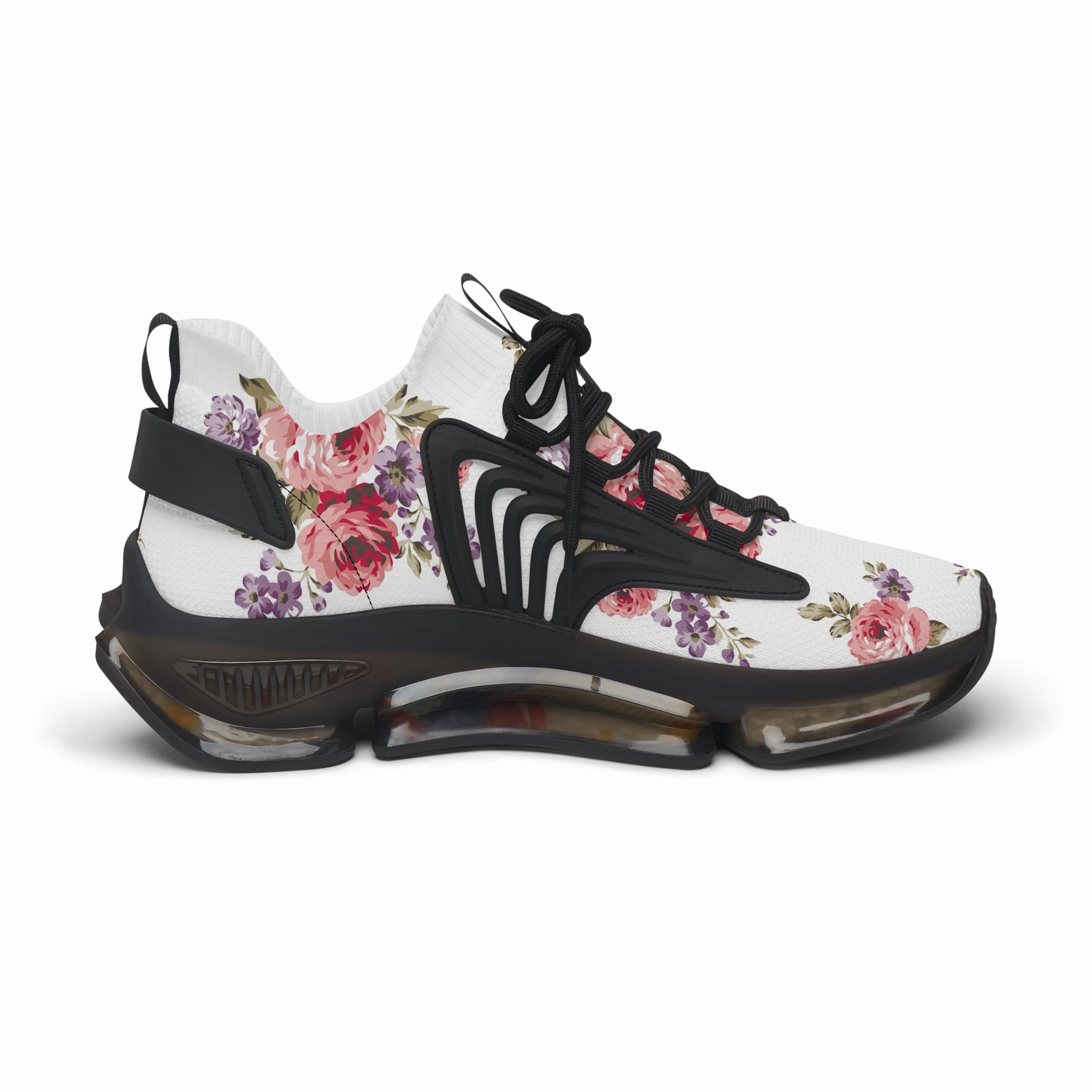 Sneakers Seavees Floral Women&#039;s Mesh Sneakers - Stylish Athletic Footwear for Spring & Summer