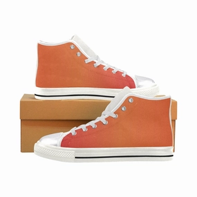 Best Inserts For High Heels Buy Women's Bluish Orange Solids Print Canvas High Top Shoes at TFS