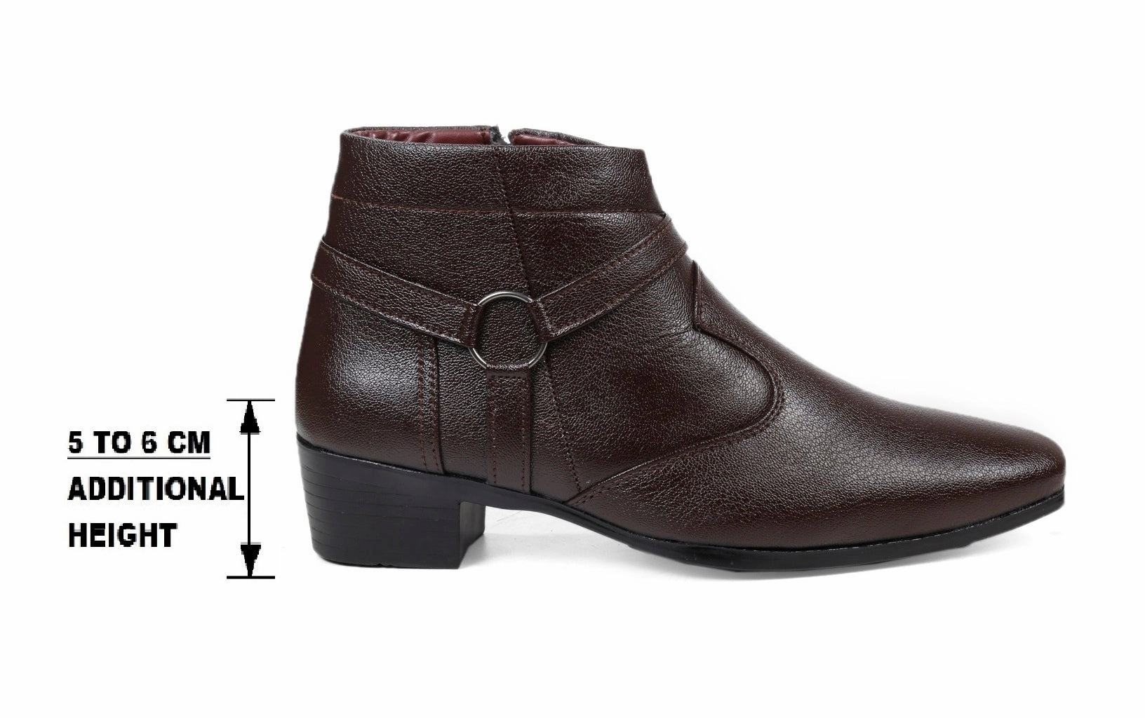 BXXY Men's Work Wear Height Increasing Zipper Boots Rm Williams Boots