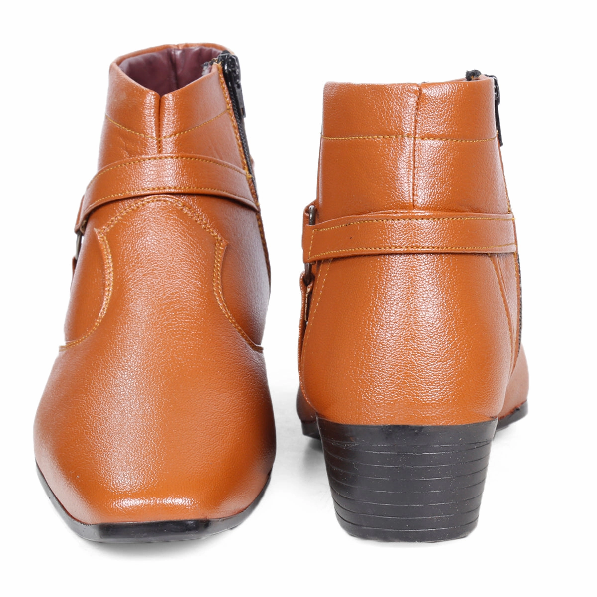 BXXY Men's Work Wear Height Increasing Zipper Boots Boots Of Spanish