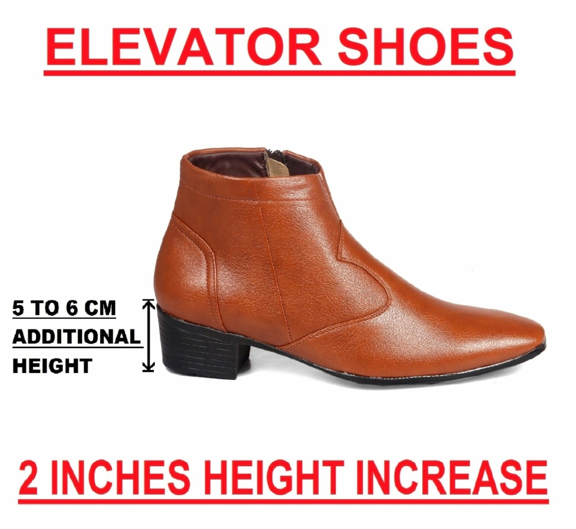 Bxxy Premium Collection Formal Zipper Boots For Men Moto Tall Boots