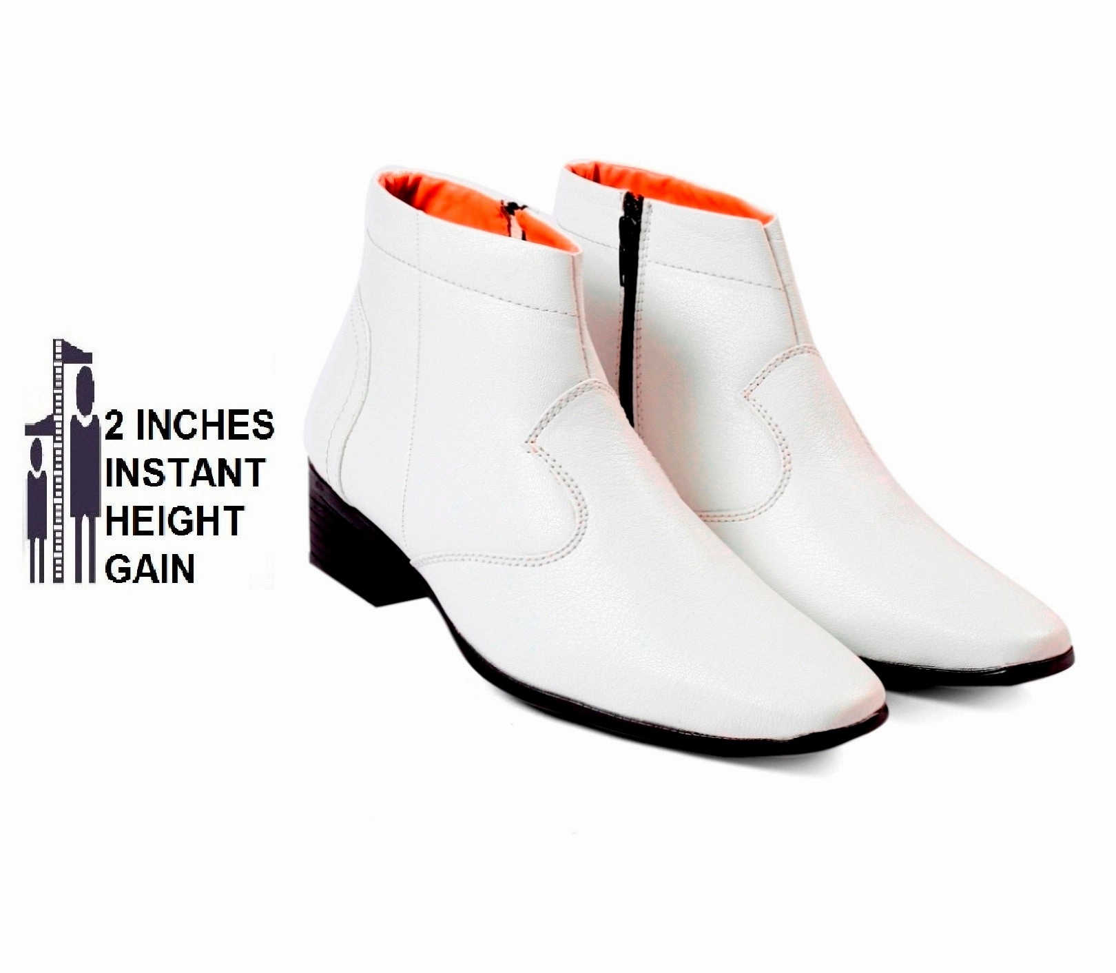 Bxxy Premium Collection Formal Zipper Boots For Men Waterproof Dress Boots