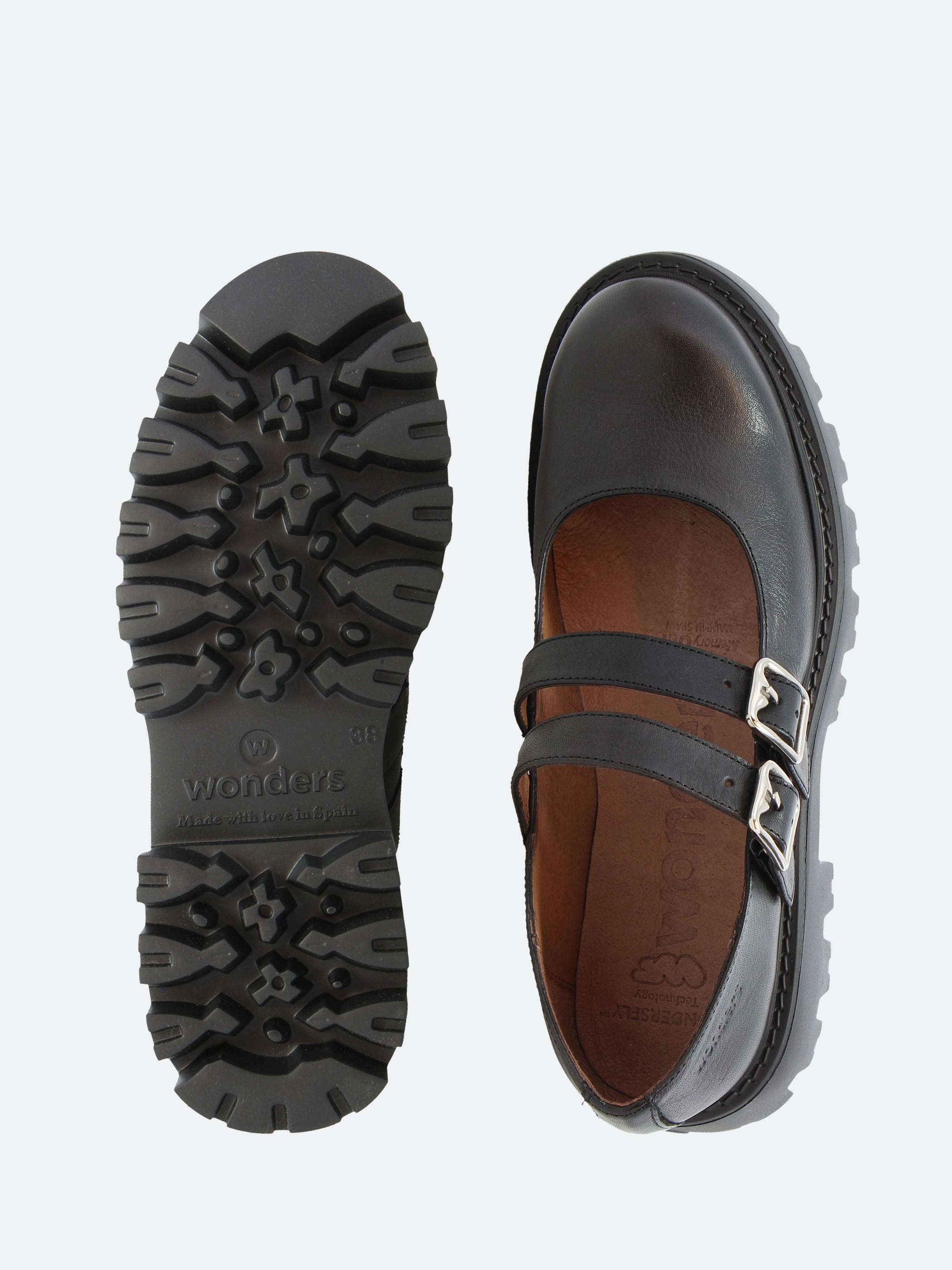 C-7501 Leonor Mary Janes Flat Shoes Short Dresses