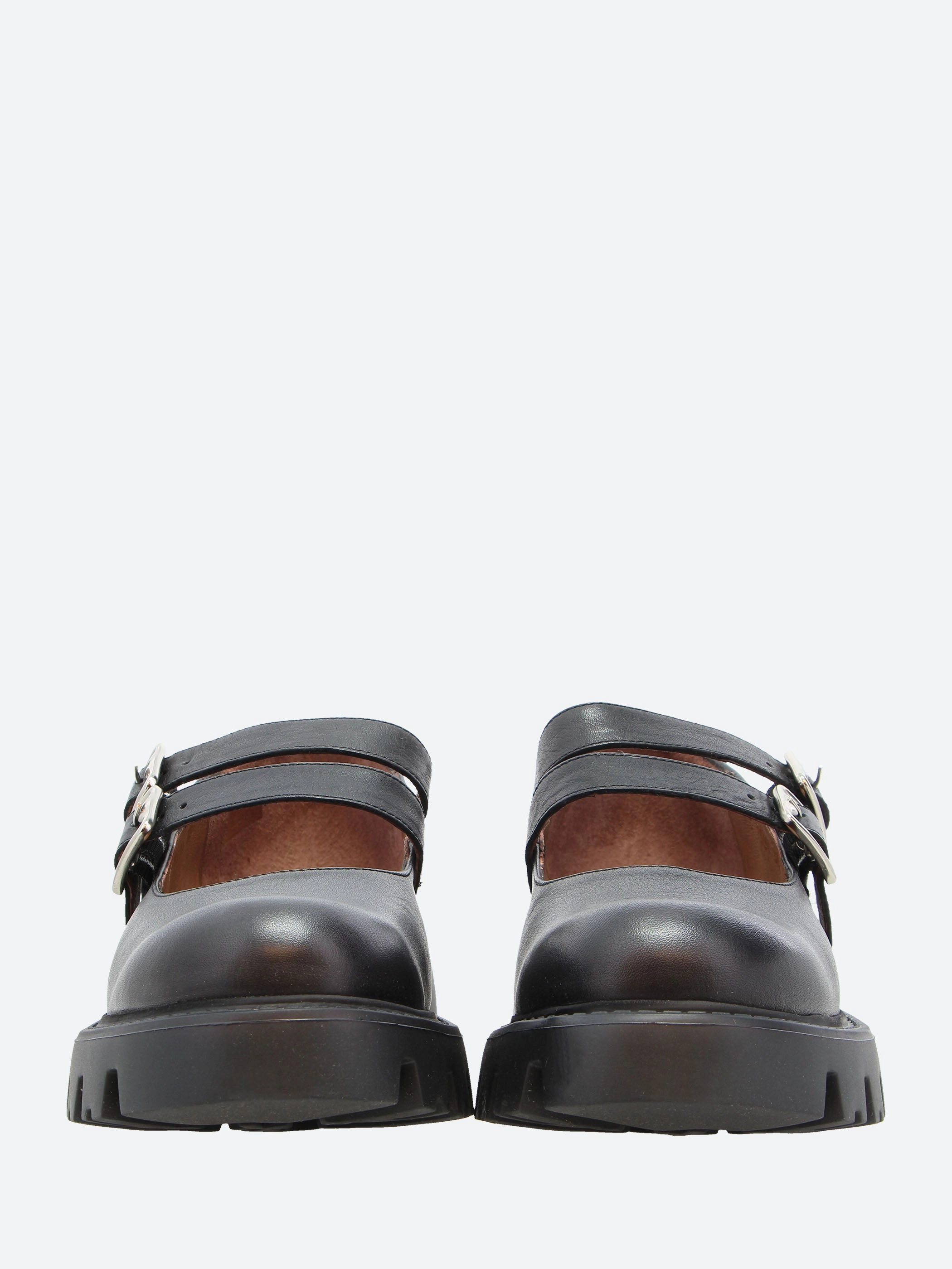 C-7501 Leonor Mary Janes Leg Day Flat Shoes