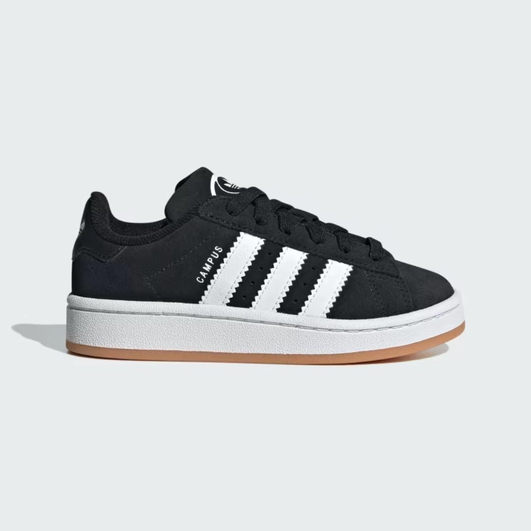 Adidas Hiking Shoe Campus 00s Elastic Lace Shoes (Core Black   Cloud White   Gum)