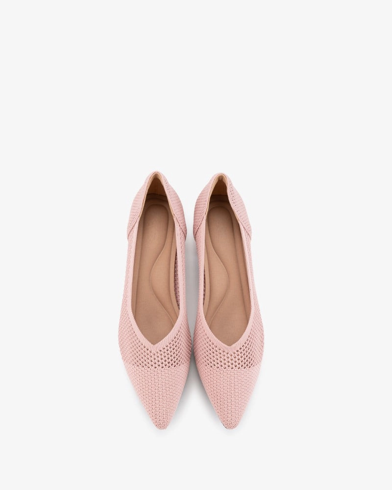 Pointed Toe Ballet Multi-color Mid-heel (Vita) Style&co Shoes Flats