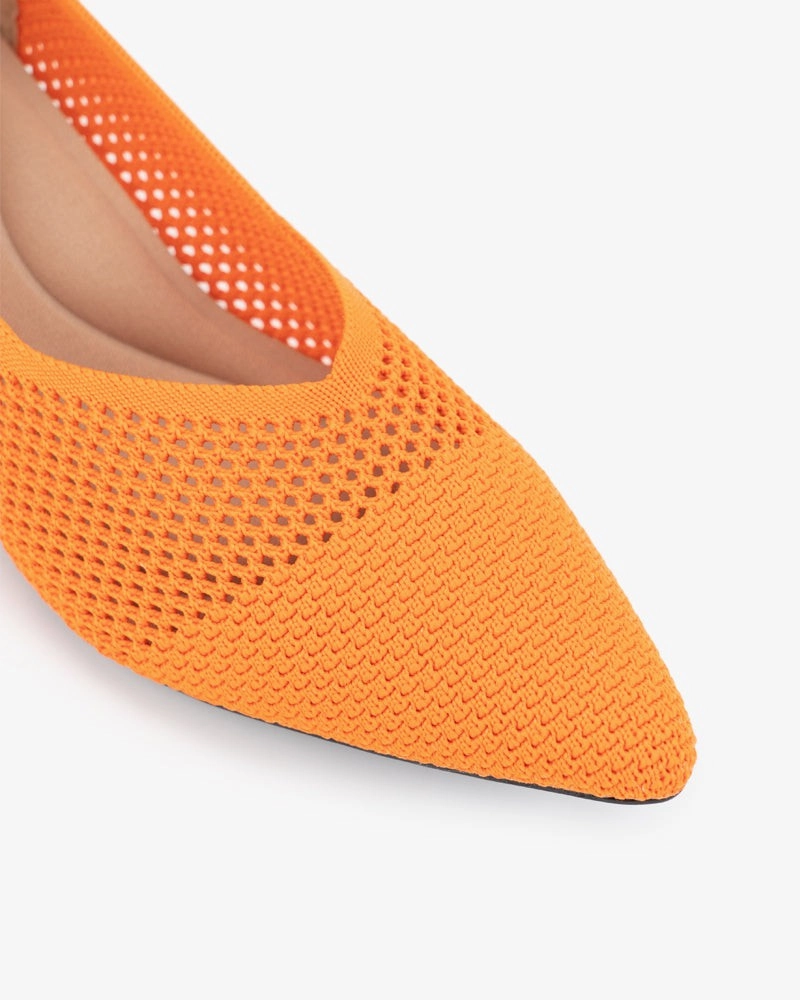 Jellypop Shoes Flats Pointed Toe Ballet Multi-color Mid-heel (Vita)