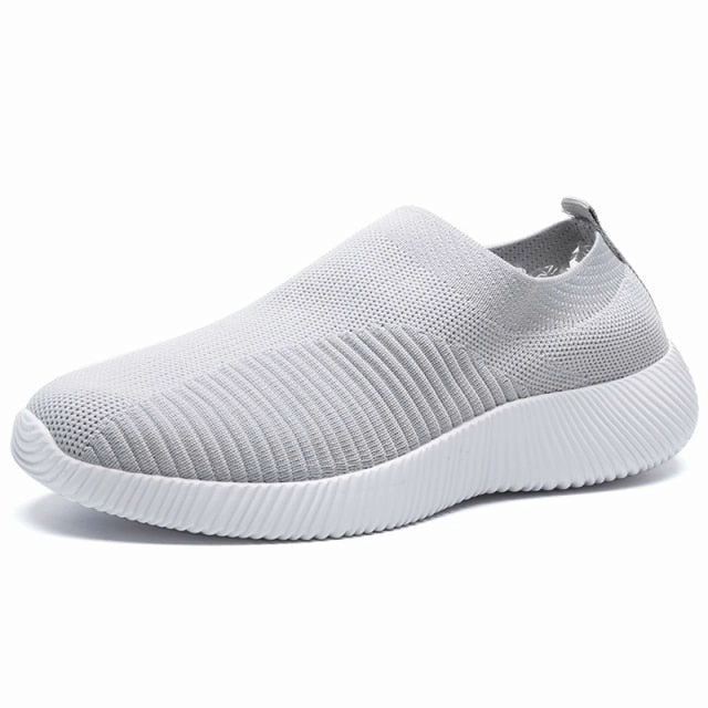 Golf Shoe Golf Air Breathable Mesh Platform Sneakers Women Slip-On Soft Casual Running Shoes