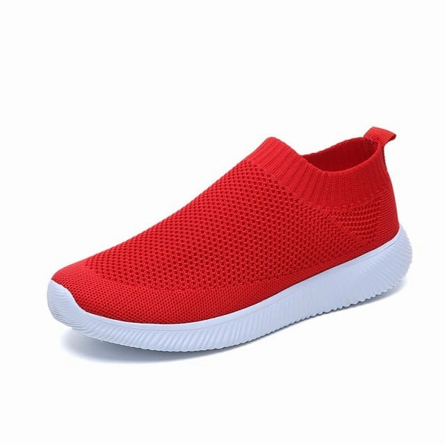 Footjoy Golf Breathable Mesh Platform Sneakers Women Slip-On Soft Casual Running Shoes