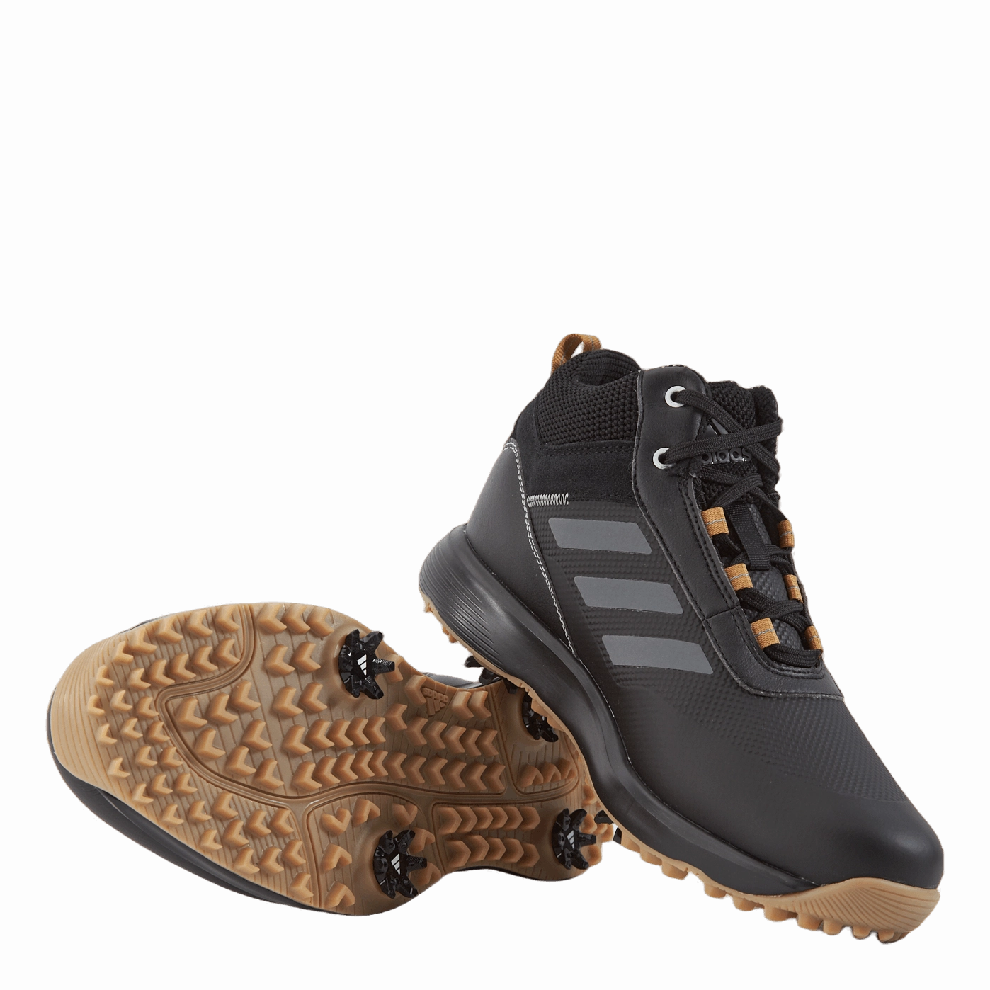 Golf Shoe Personalized Golf S2G Recycled Polyester Mid-Cut Golf Shoes Core Black