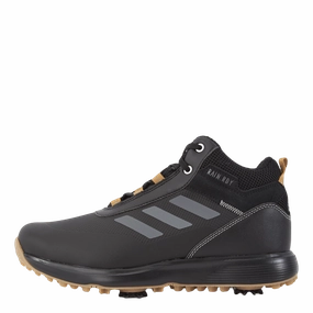 S2G Recycled Polyester Mid-Cut Golf Shoes Core Black Ua Golf