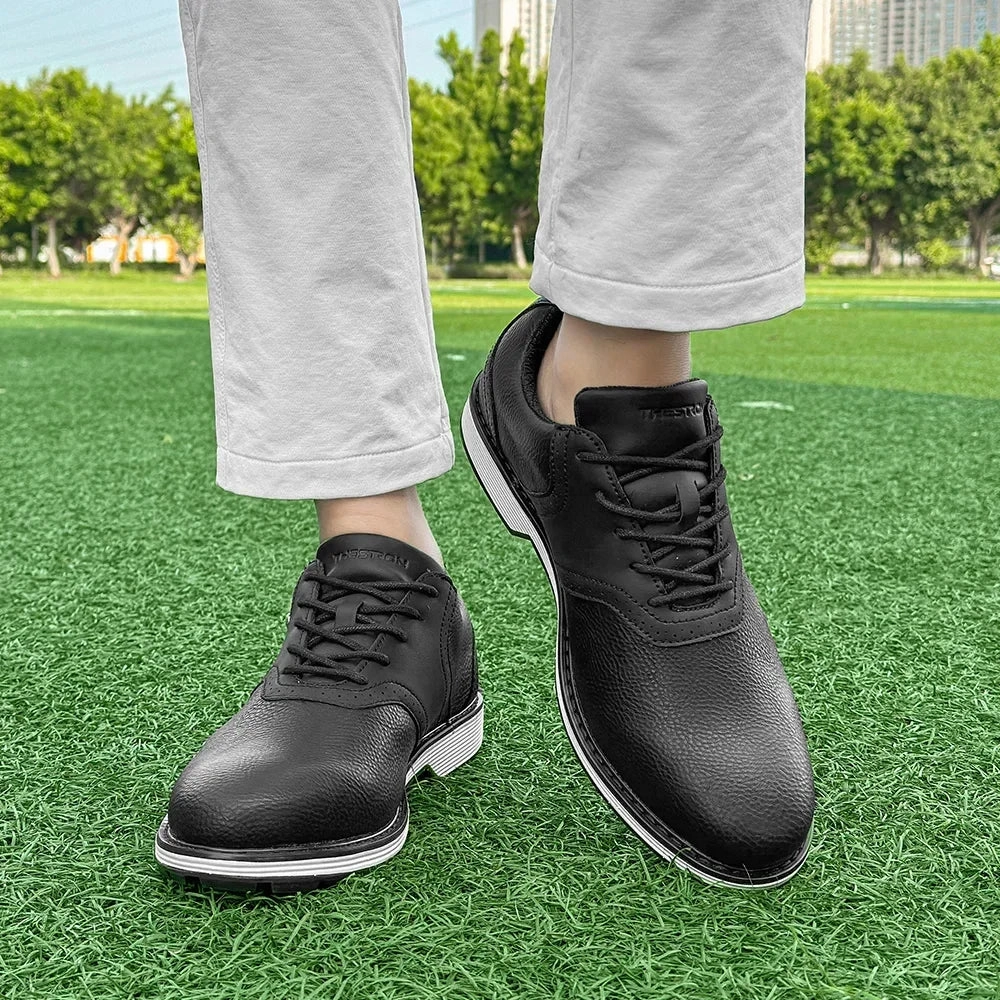 Professional Golf Shoes Men Spikeless Men Golf Sneakers Outdoor Walking Footwears Zg Golf Shoes