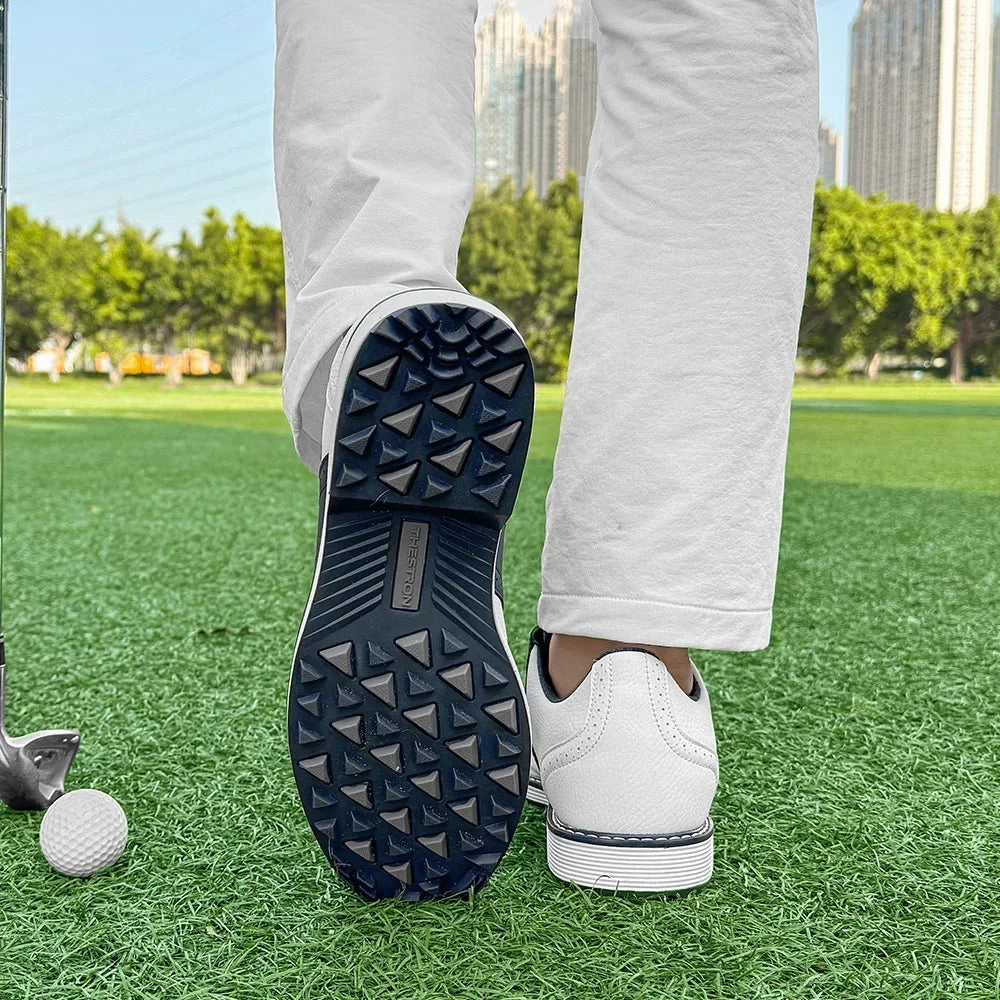 Spikeless Waterproof Golf Shoes Professional Golf Shoes Men Spikeless Men Golf Sneakers Outdoor Walking Footwears