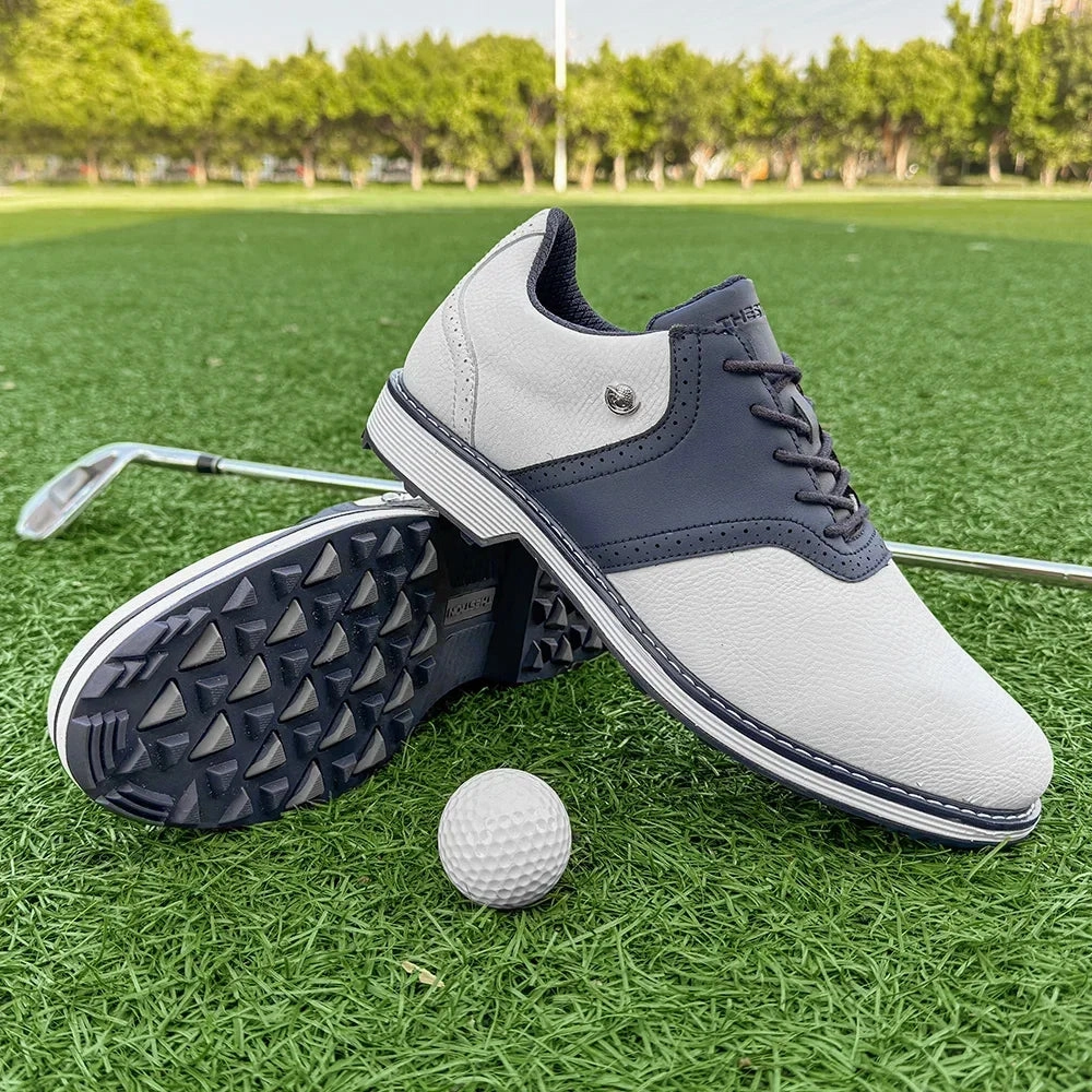 Replacing Golf Shoe Spikes Professional Golf Shoes Men Spikeless Men Golf Sneakers Outdoor Walking Footwears