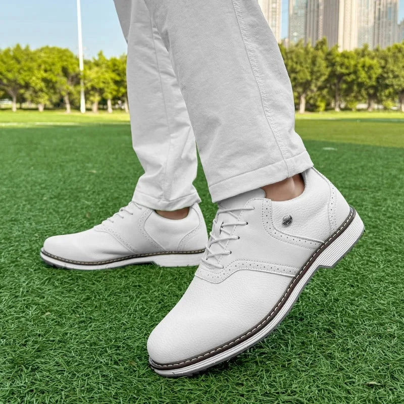 Waterproof Golf. Professional Golf Shoes Men Spikeless Men Golf Sneakers Outdoor Walking Footwears