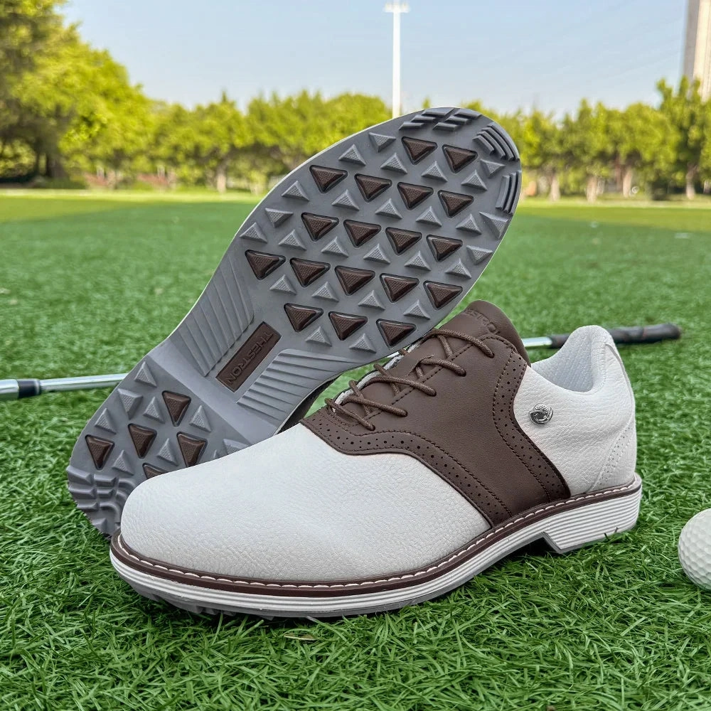 Professional Golf Shoes Men Spikeless Men Golf Sneakers Outdoor Walking Footwears Customized Golf Shoes