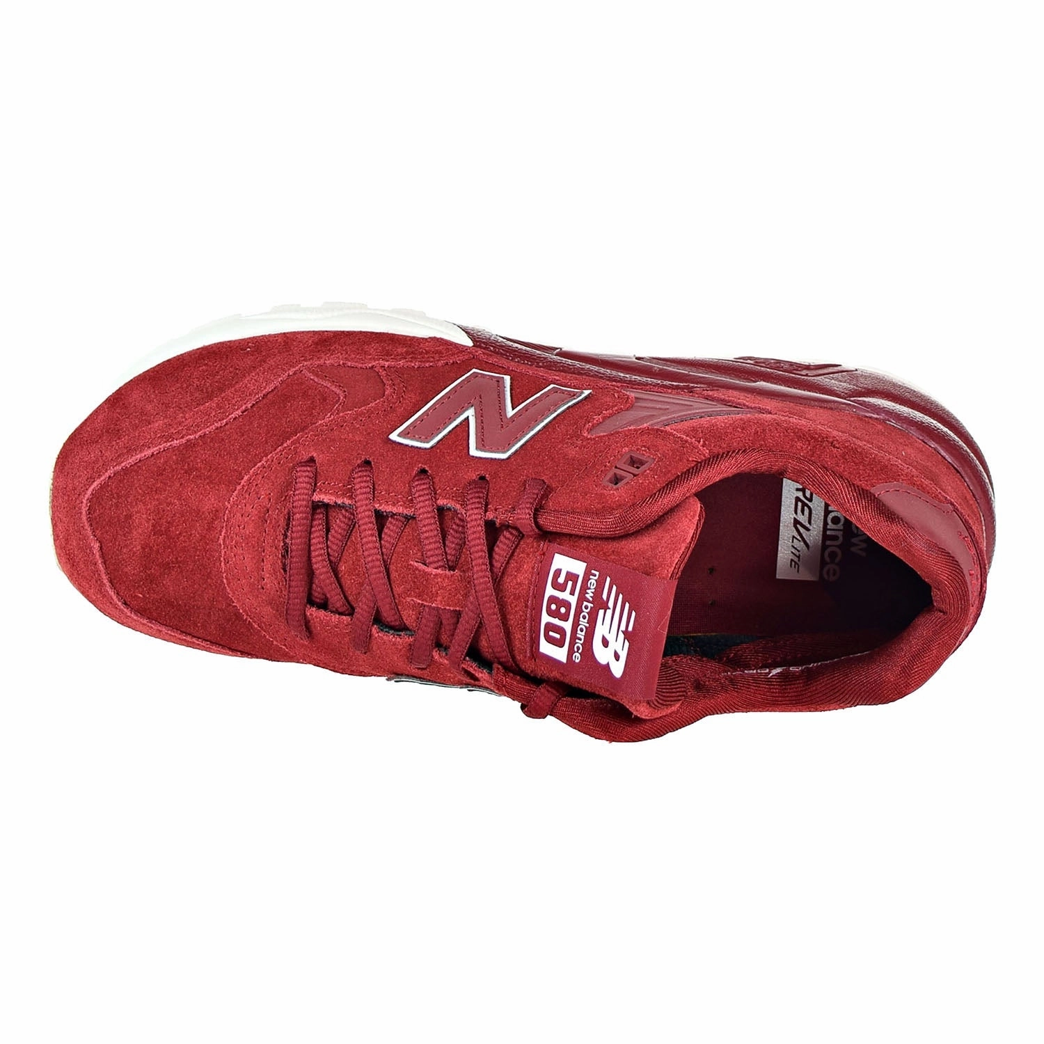 New Balance 580 Lifestyle Men's Shoes Bright Red/White New Balance Indoor Court Shoes