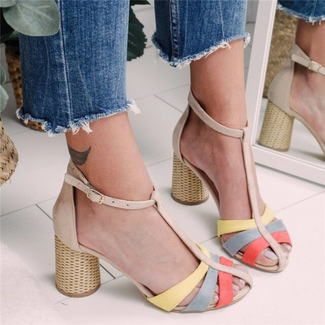 Chunky Heel Sandals Sandals Elopement Packages