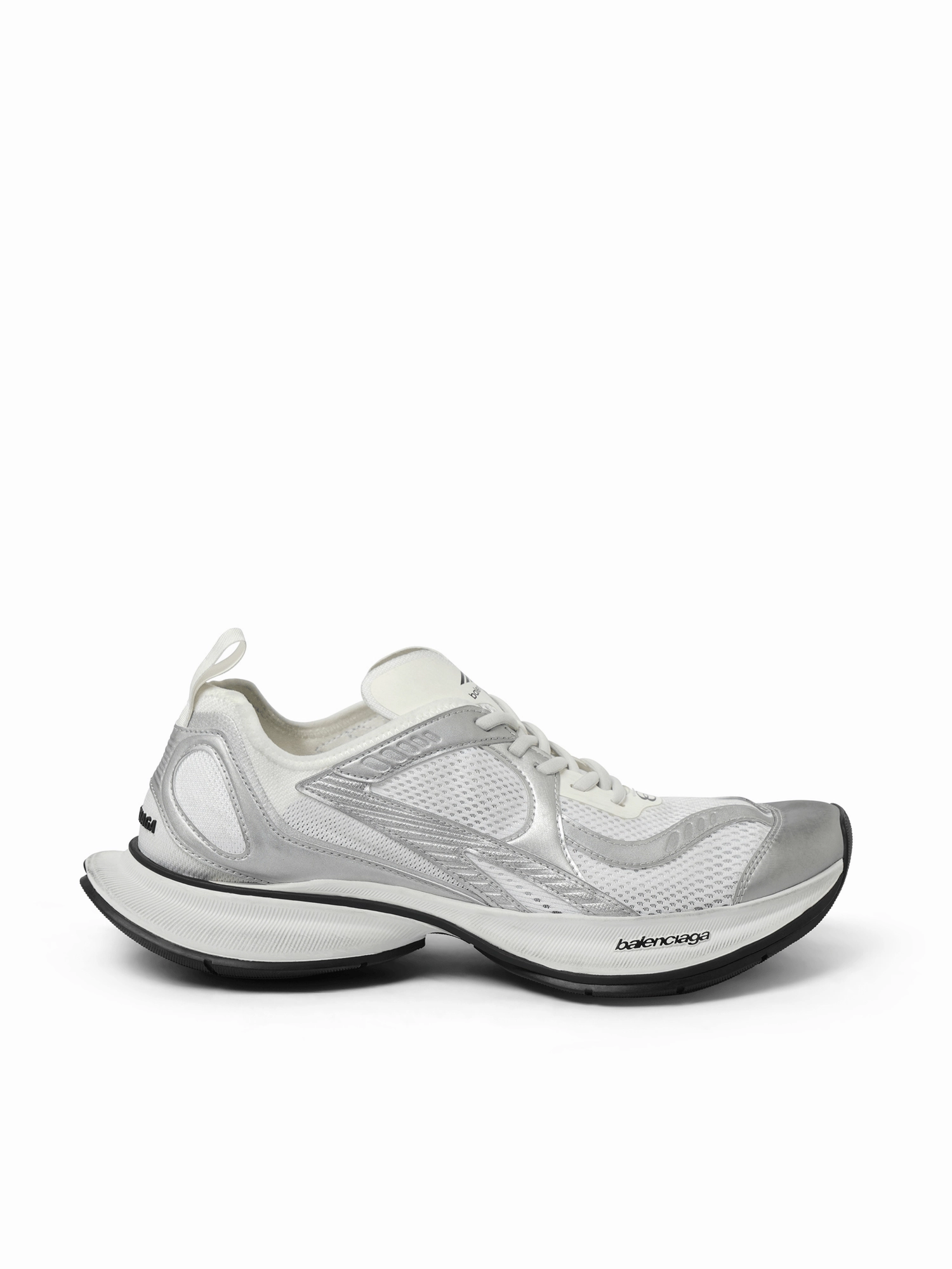 Nike Run Swift 3 Sneakers Circuit Sneaker in White/Silver