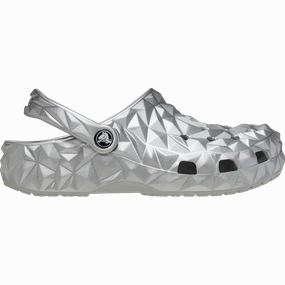 Classic Metallic Geo Clog Lotta Swedish Clogs