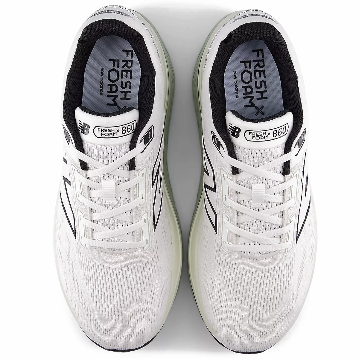 New Balance Fresh Foam X 860v14 Running Shoes - Mens - Sea Salt New Balance Black Sneakers Women's