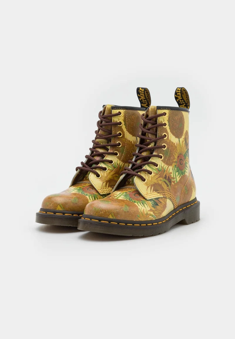 Top-rated Hiking Boots 1460 THE NATIONAL GALLERY VAN GOGH LACE UP BOOTS