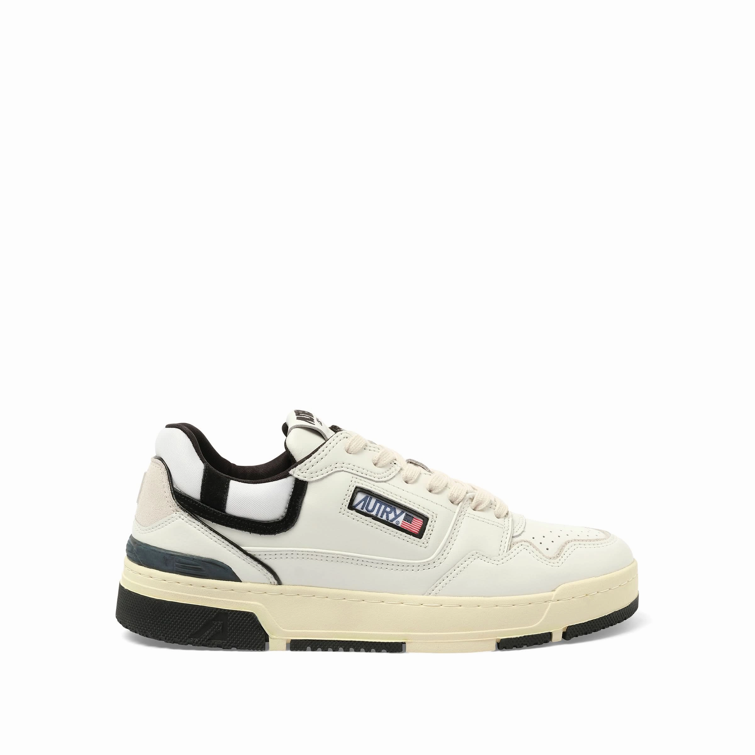 CLC Low Sneakers in White/Black Valentine's Day Sneakers