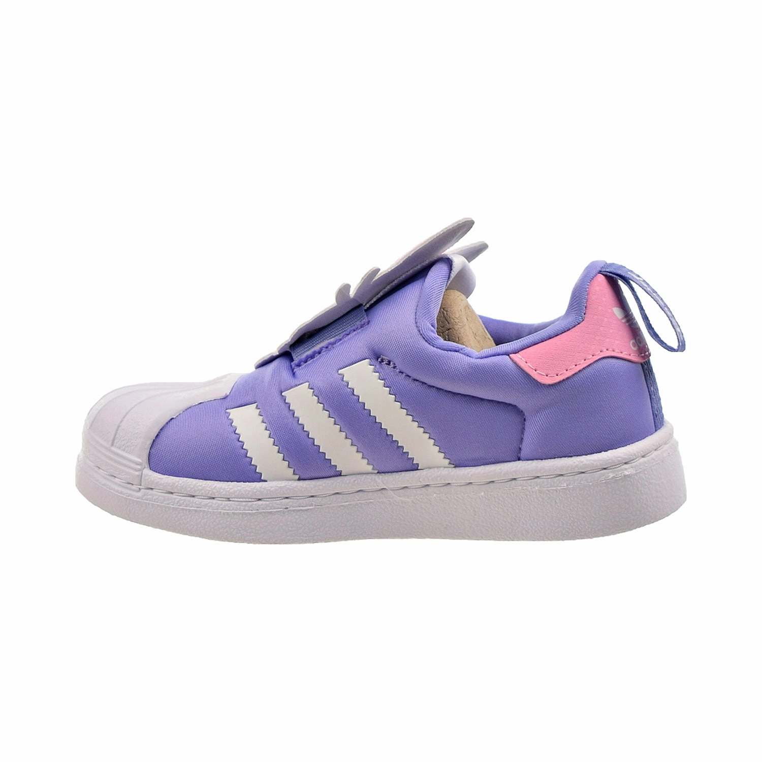 Adidas Aloha Shoes Adidas Disney Superstar 360 "Daisy Duck" Little Kids' Shoes Cloud White-Purple