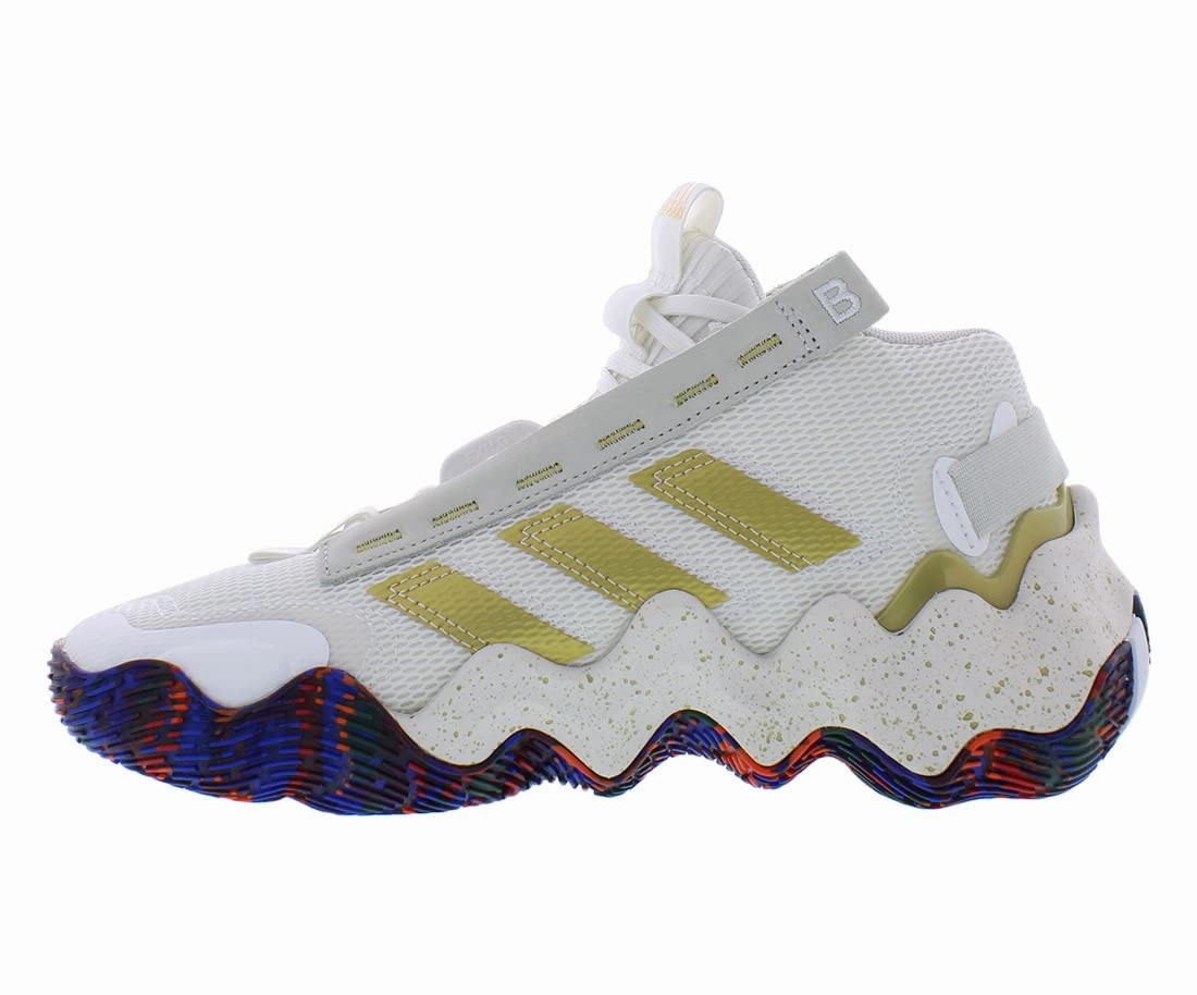 Adidas Duramo Slide Shoes adidas Exhibit B Mid Basketball Shoes Women's, White, Size 10.5