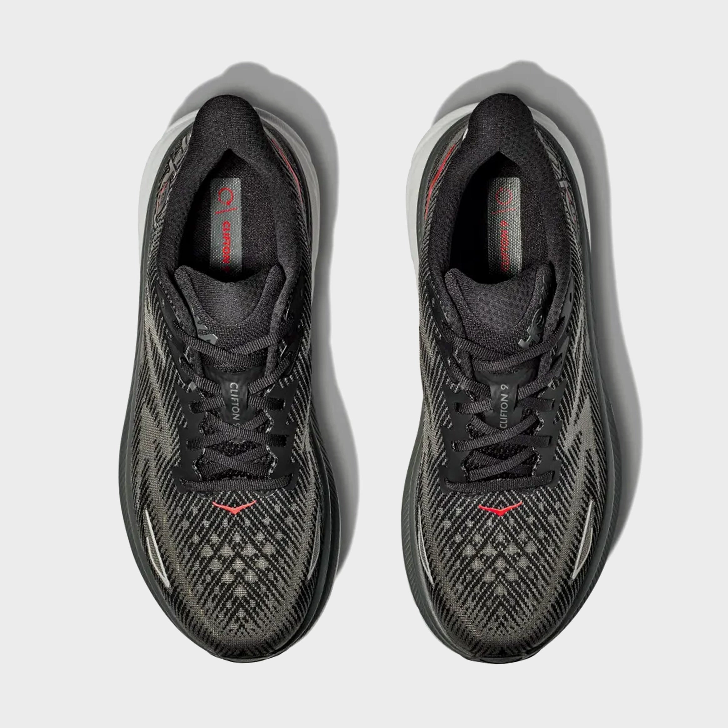 Winnipeg Clifton 9 Mens Running Shoes (Black/Outer Orbit)