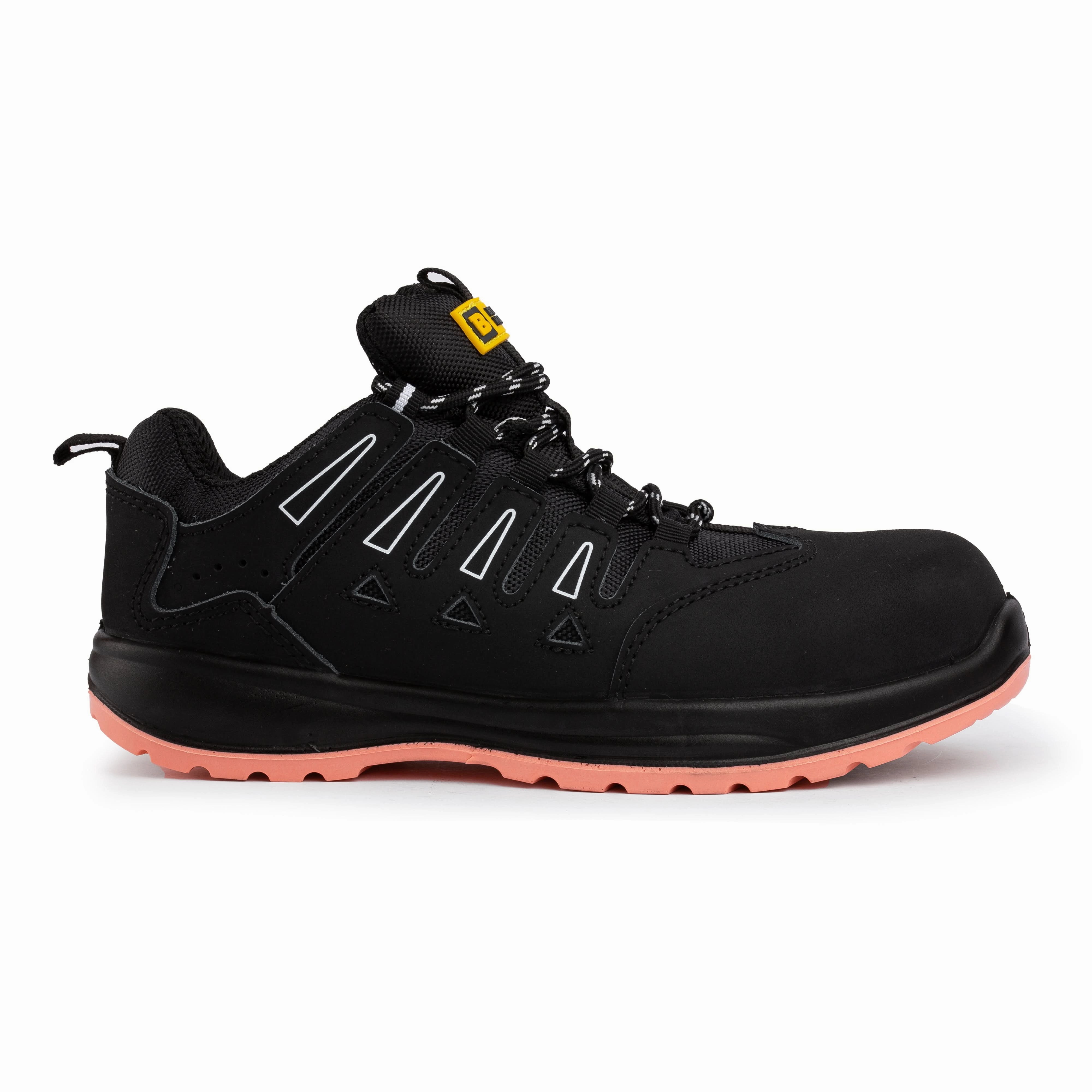 Black Hammer - 9006 Betsy Safety Trainers Wide Toe Training Shoes