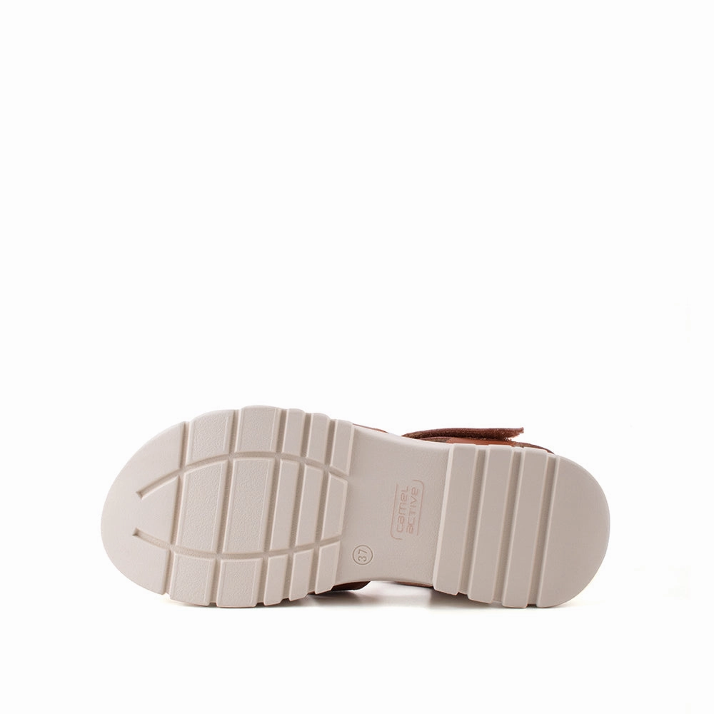 Hotel Sandals Royal Caribbean Montego Bay camel active Women Harley Slip-On Sandal - 782303-DZ01SV-3-BROWN