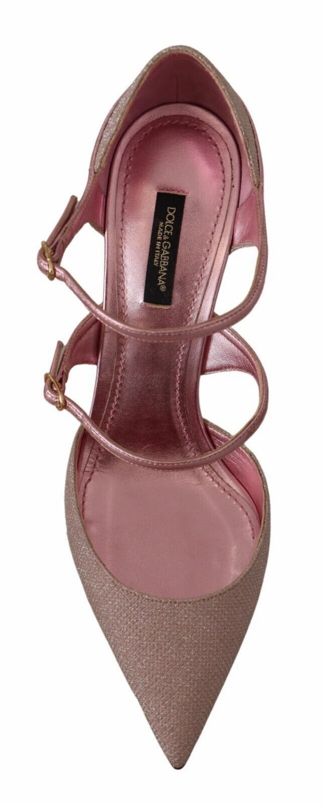 Sandals On Amazon Dolce & Gabbana Pink Glittered Strappy Sandals Mary Jane Shoes