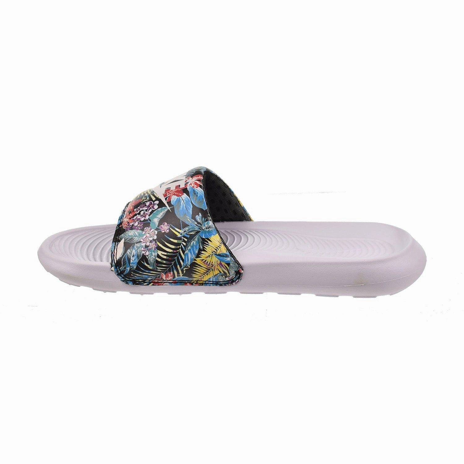 Nike Victori One Women's Print Slides Black-White Custom Made Asics Shoes