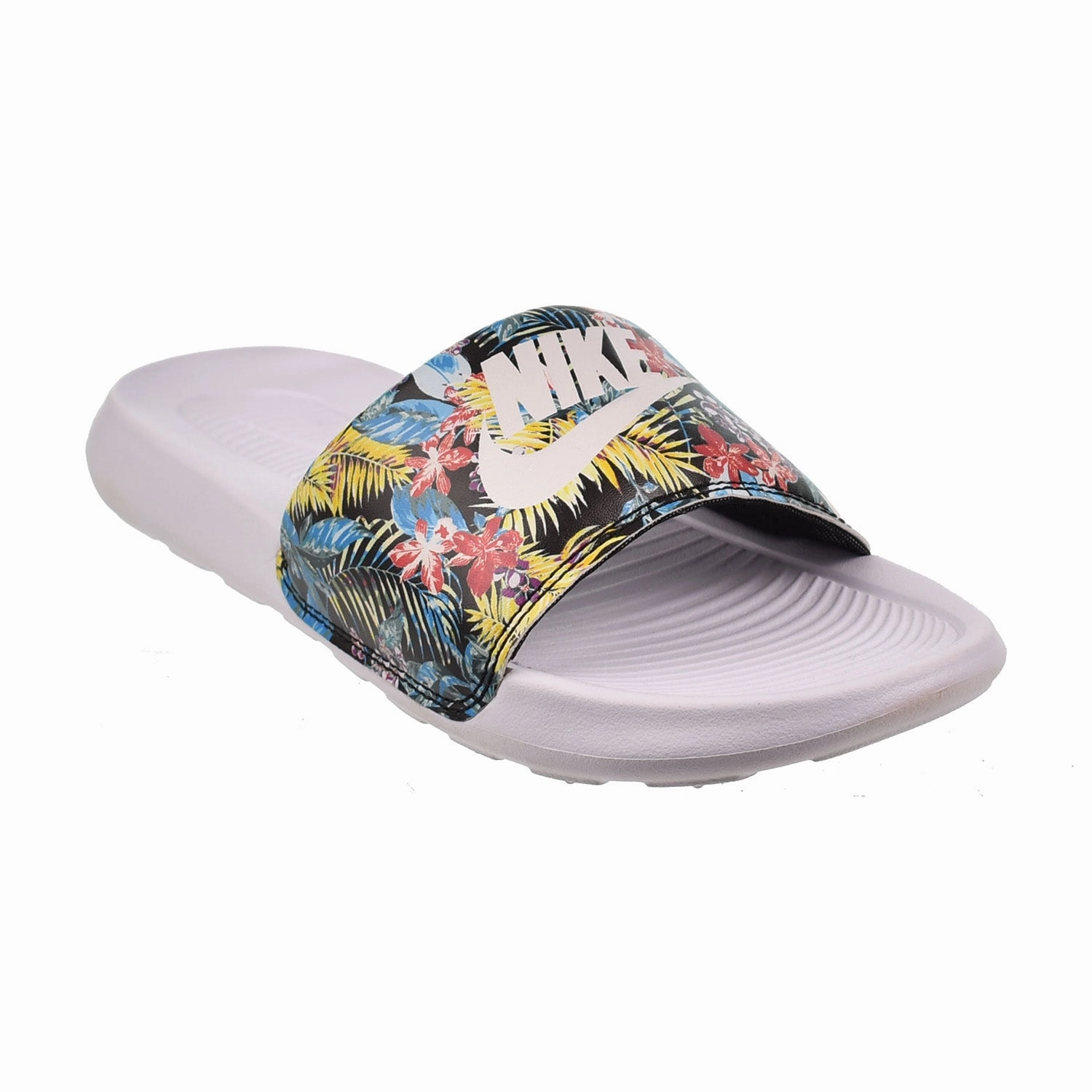 Nike Victori One Women's Print Slides Black-White Novak Djokovic Asics Shoes 2023