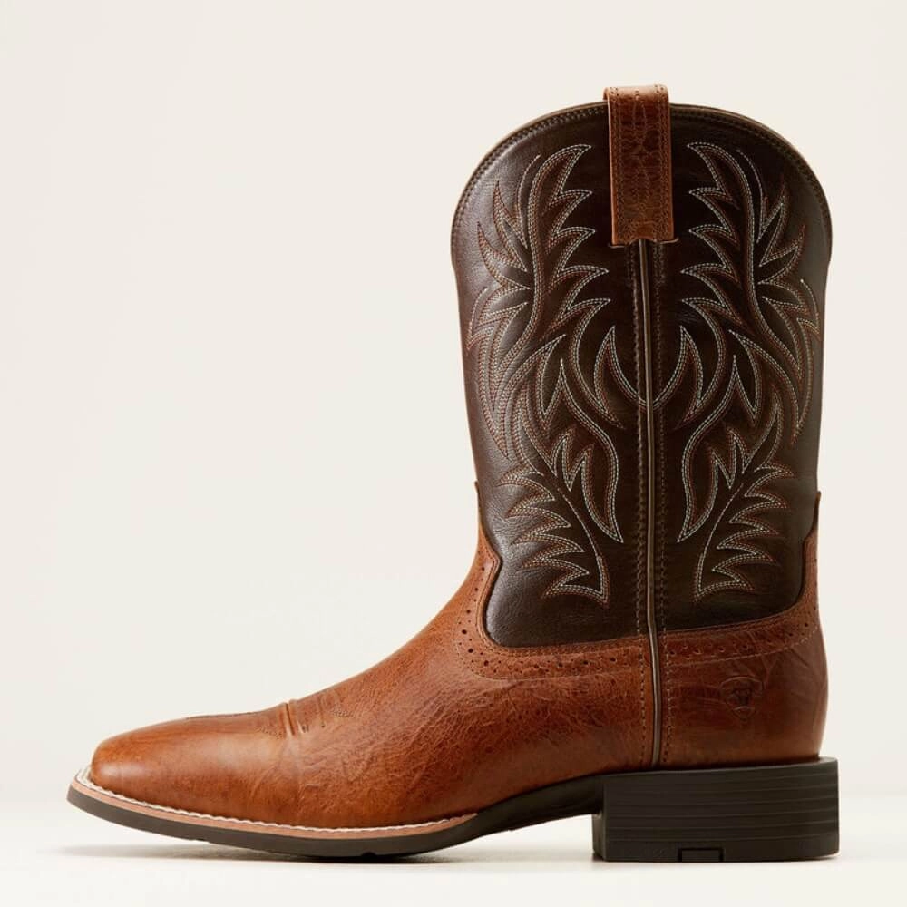 Ariat Mens Sport Western Wide Square Toe Boots - 10035996 Rain Boots Tall